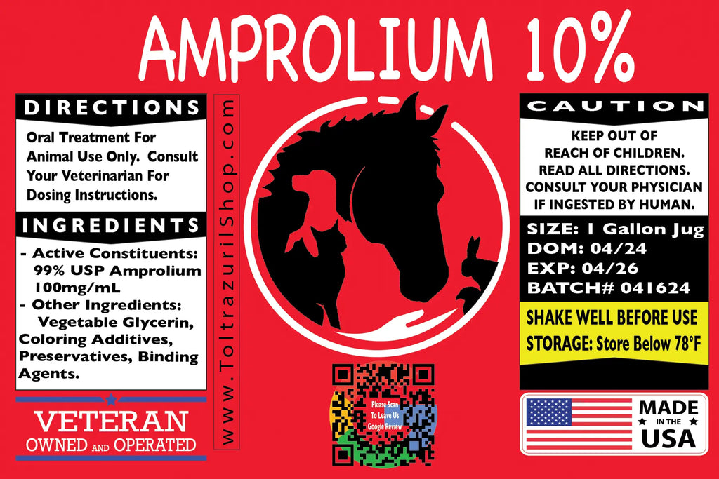 Amprolium 10% Label | Toltrazuril Shop