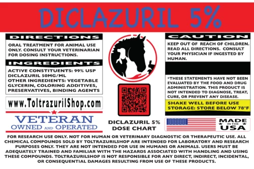 Diclazuril 5% Label - ToltrazurilShop.com