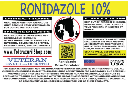 ronidazole 10% label - toltrazurilshop.com