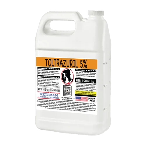 Toltrazuril 5% 1 Gallon Jug - ToltrazurilShop.com